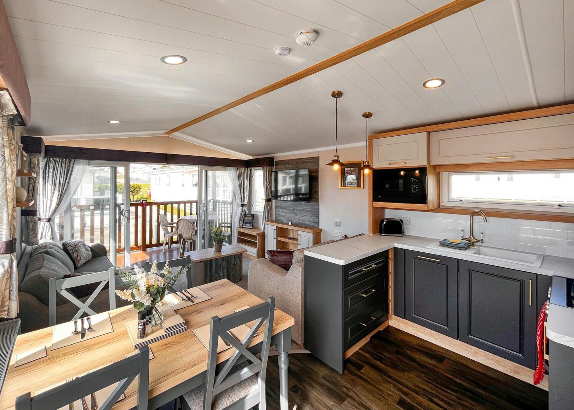 Aber Bay Holiday Park Aberystwyth Extérieur photo